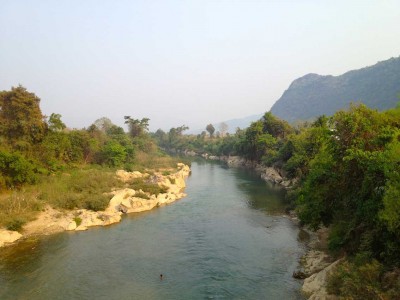 Vang-Vieng-Fluss